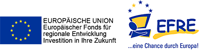 01 mit 02 Euopaeische Union mit Europaeischer Fonds fuer regionale Entwicklung