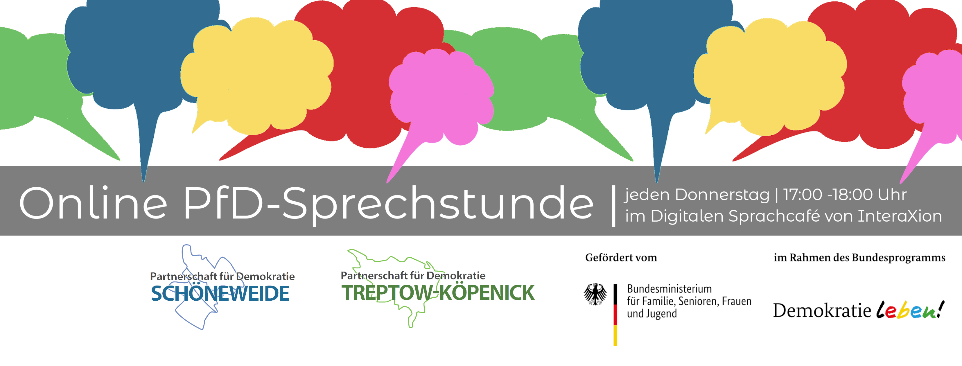 PfD Sprechstunde FB Banner