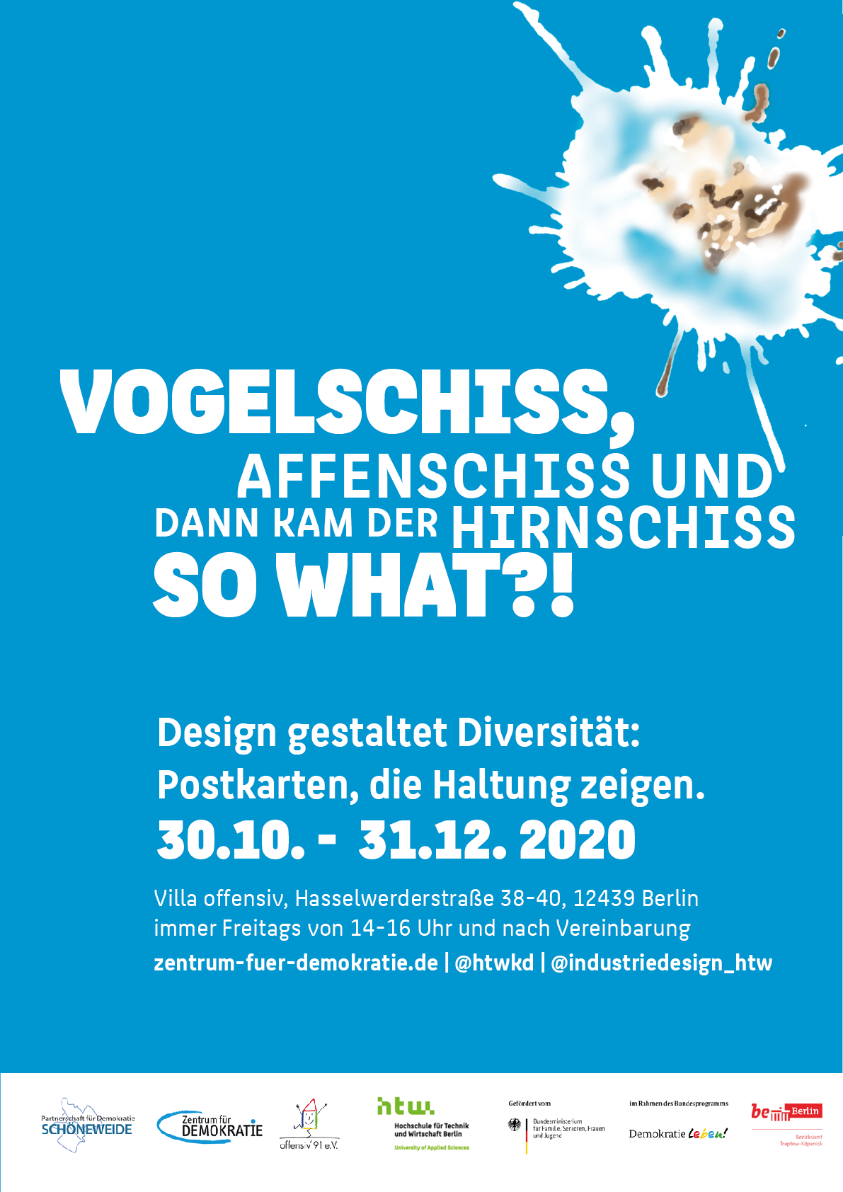 Plakat Ausstellung Postkarten copy