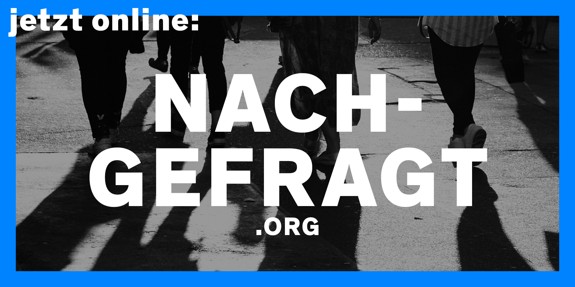 Pressemitteilung: Webseite zur Interviewreihe #nachgefragt! geht heute online. 